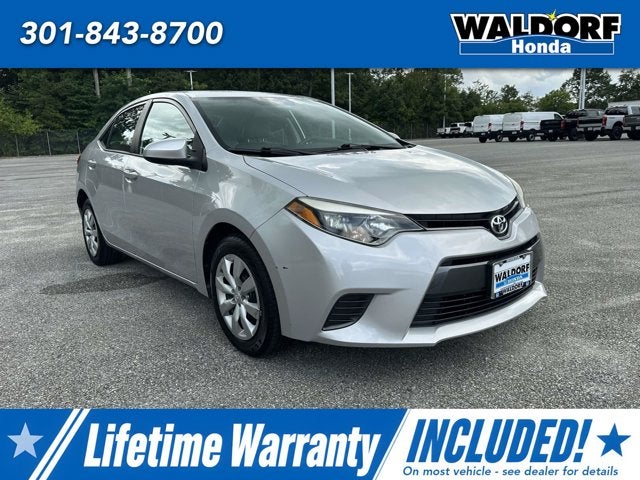 2016 Toyota Corolla Base