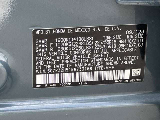 2024 Honda HR-V Sport