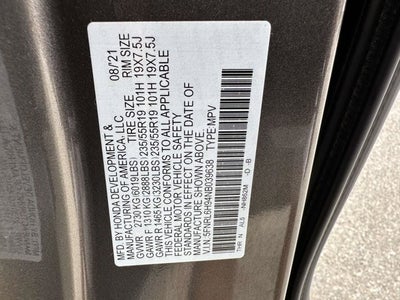 2022 Honda Odyssey Elite