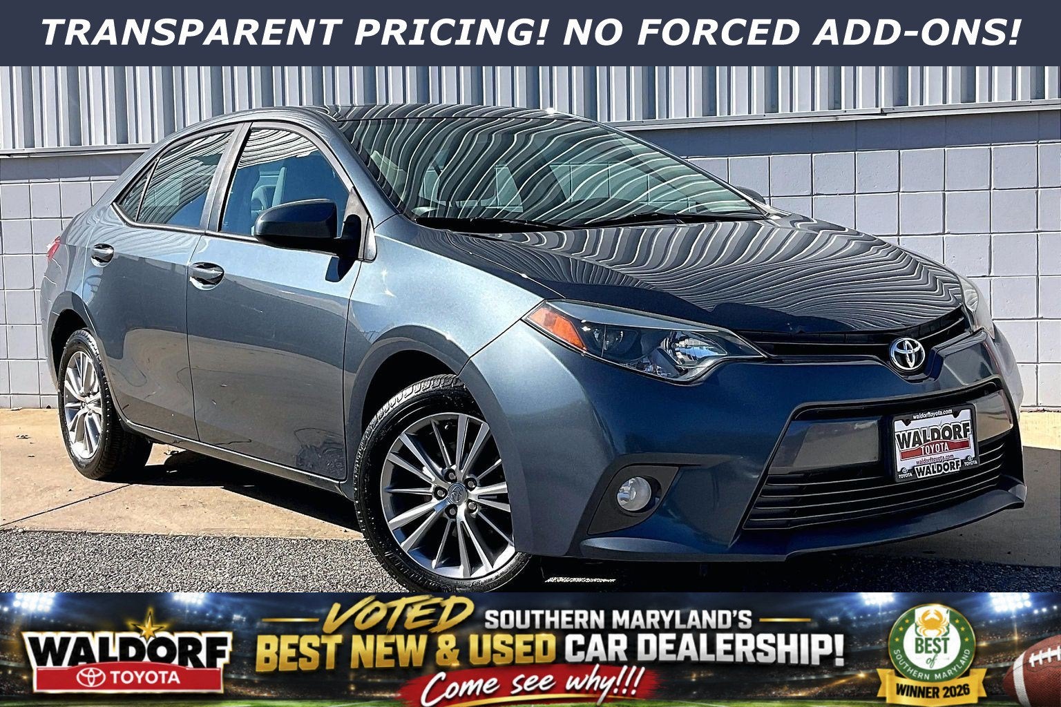 2015 Toyota COROLLA LE Plus