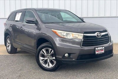 2016 Toyota HIGHLANDER LE Plus
