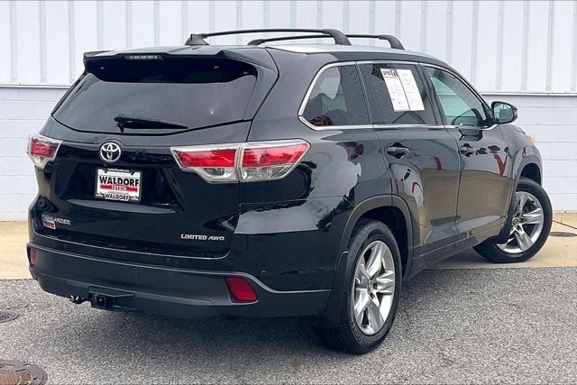 2016 Toyota Highlander Limited Platinum
