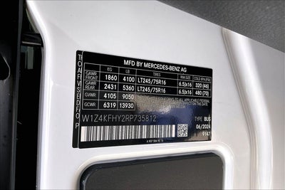 2024 Mercedes-Benz Sprinter Passenger 144 WB