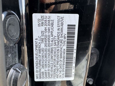 2022 Honda Passport Elite