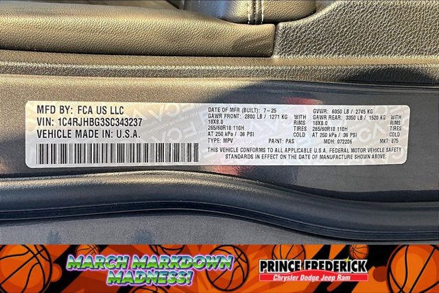 2025 Jeep Grand Cherokee Limited