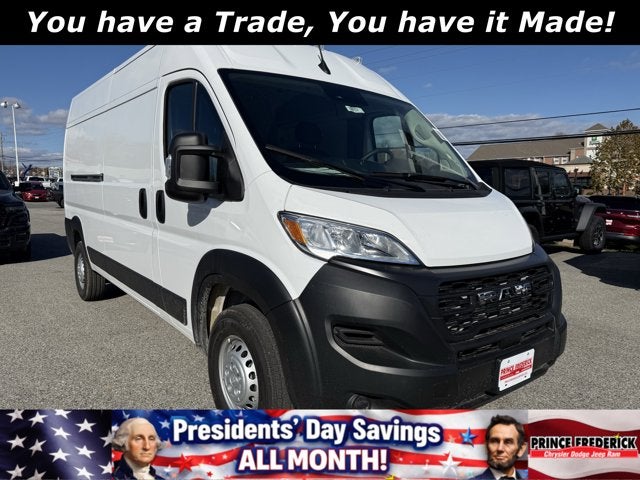 2026 RAM ProMaster Cargo Van Tradesman