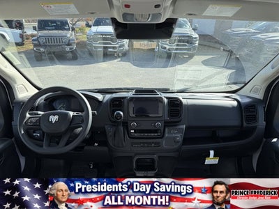 2026 RAM ProMaster Cargo Van Tradesman