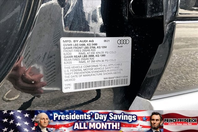 2021 Audi Q5 Premium Plus