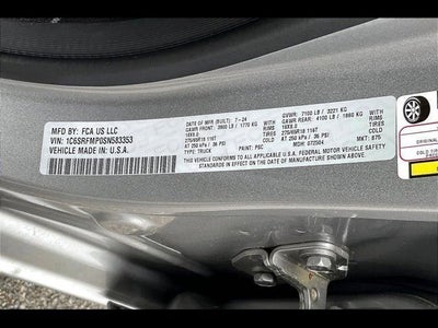 2025 RAM Ram 1500 Big Horn