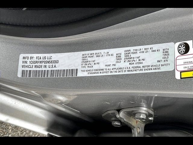 2025 RAM Ram 1500 Big Horn