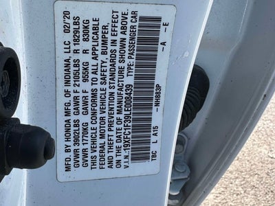 2020 Honda Civic Sedan EX