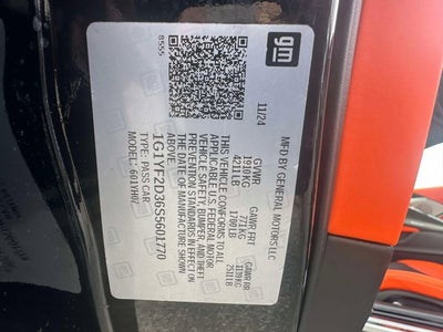 2025 Chevrolet Corvette 3LZ