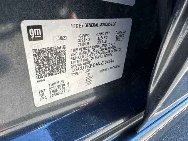2022 Chevrolet Silverado 1500 LTD RST
