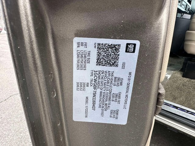 2022 Chevrolet Express Cargo Van Base