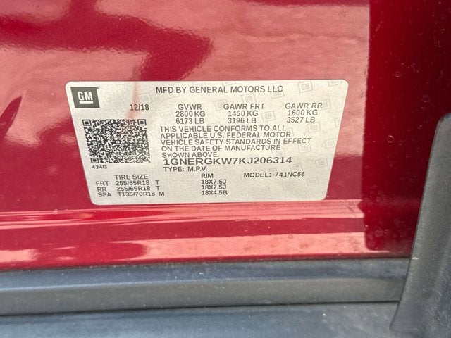 2019 Chevrolet Traverse LT Cloth