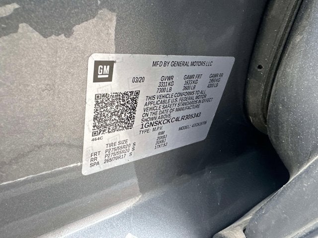 2020 Chevrolet Tahoe Premier