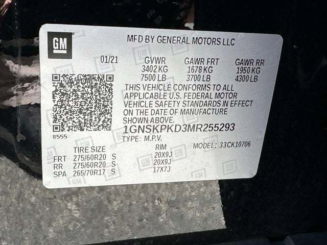 2021 Chevrolet Tahoe Z71
