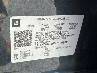 2021 Cadillac XT5 FWD Luxury