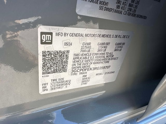 2024 Chevrolet Silverado 1500 LT Trail Boss