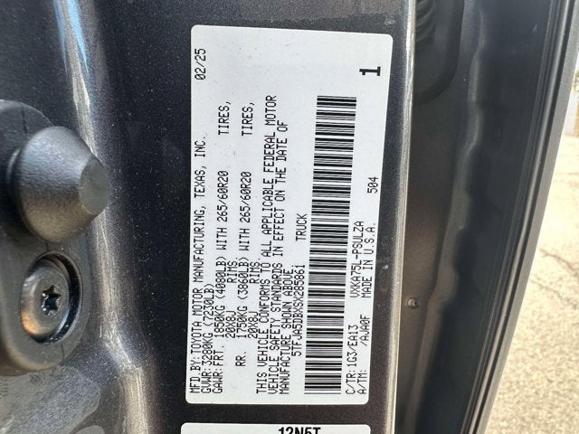 2025 Toyota Tundra 4WD Limited