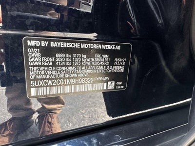 2021 BMW X7 xDrive40i