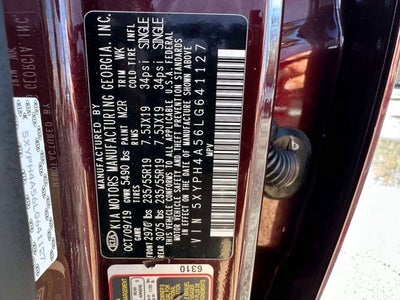 2020 Kia Sorento EX V6