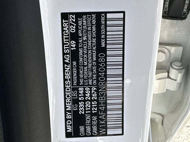 2022 Mercedes-Benz C-Class C 300