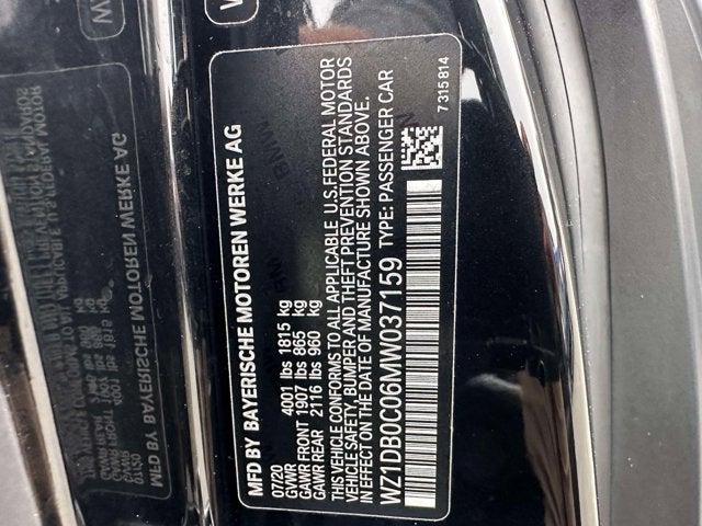 2021 Toyota GR Supra Base