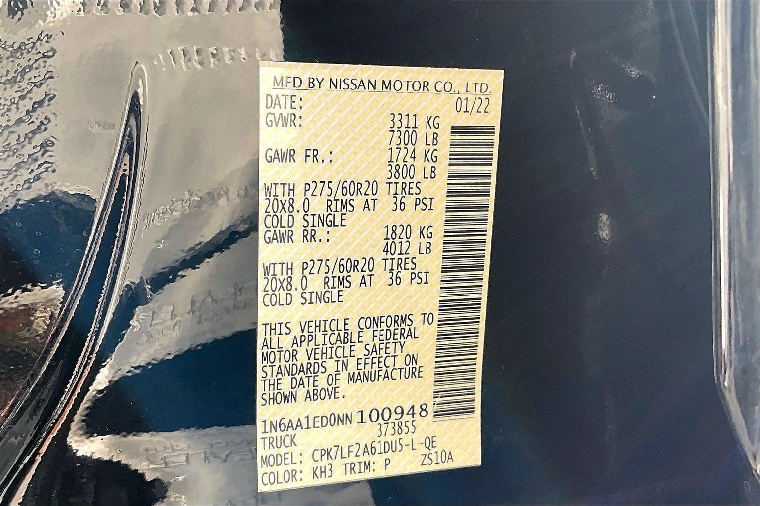 2022 Nissan Titan Platinum Reserve