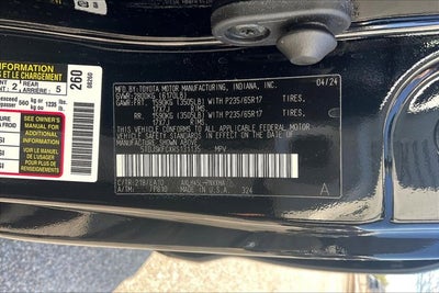 2024 Toyota Sienna XLE