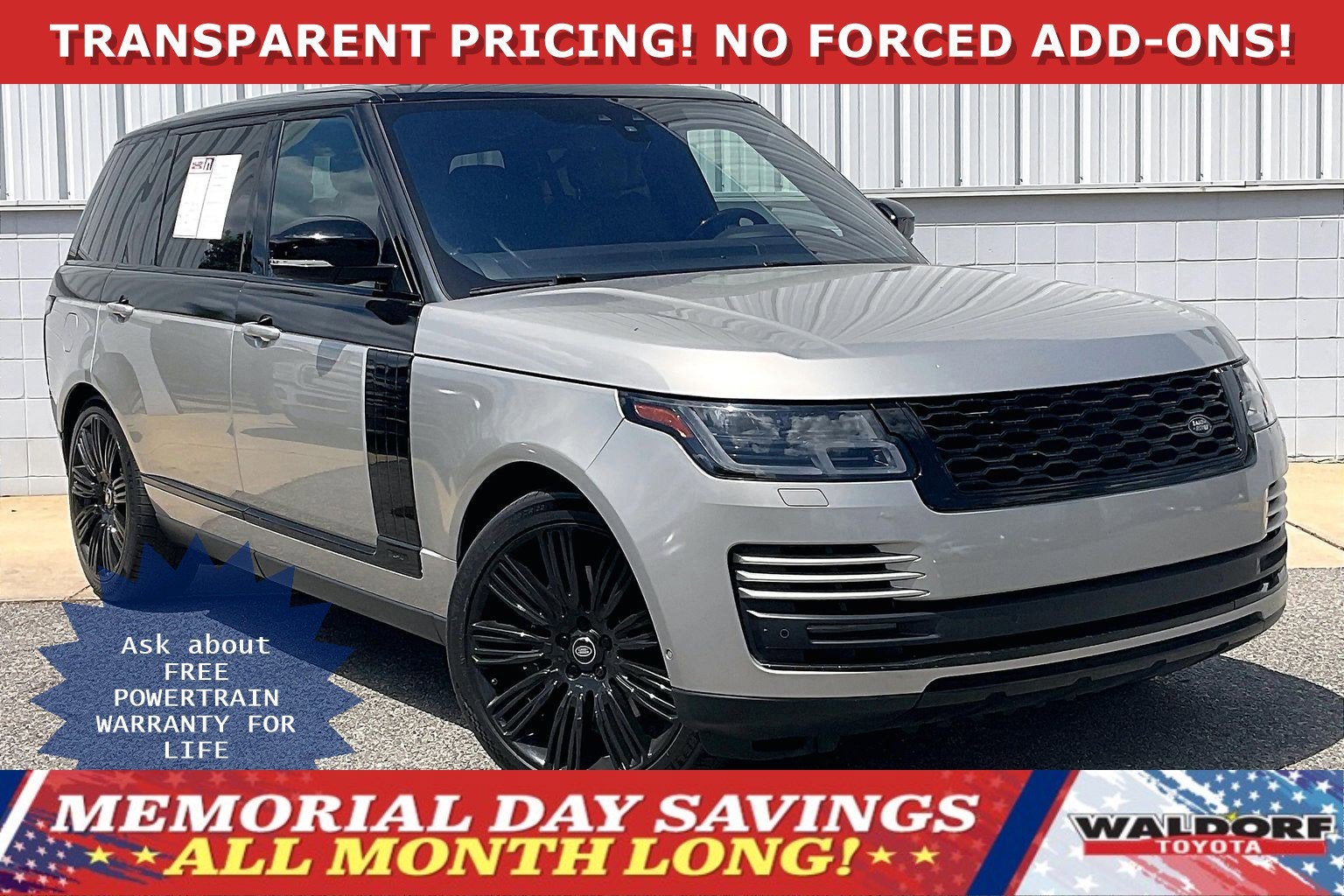 2019 Land Rover Range Rover 5.0L V8 Supercharged