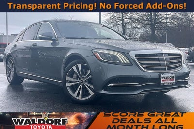 2019 Mercedes-Benz S-Class S 450
