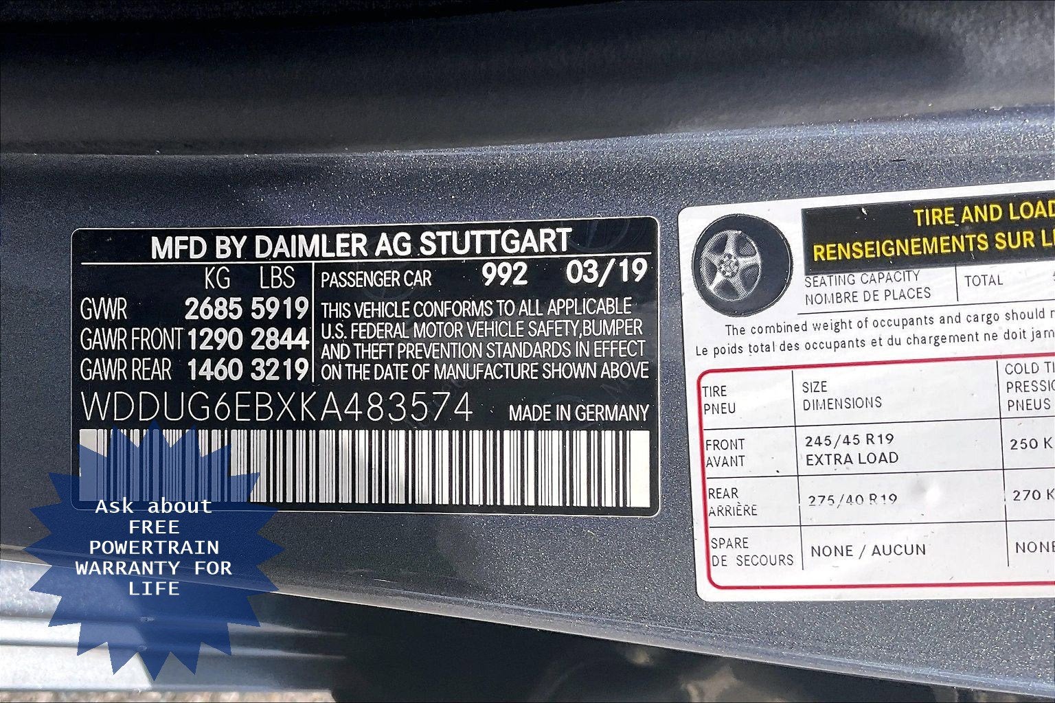 2019 Mercedes-Benz S-Class S 450