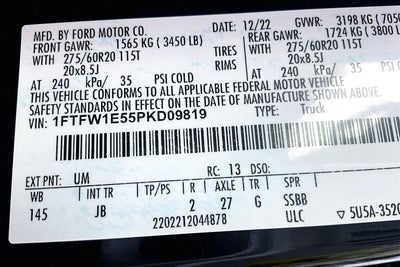 2023 Ford F-150 STX V8 CREW