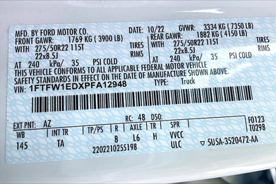 2023 Ford F-150 Limited