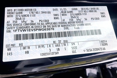 2023 Ford F-150 Lightning LARIAT