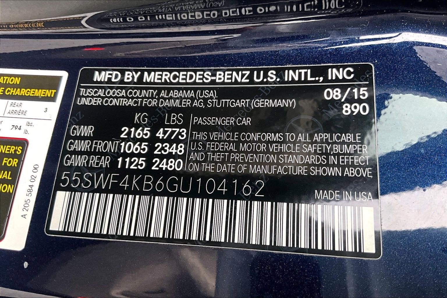 2016 Mercedes-Benz C-Class C 300