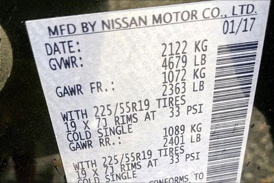 2017 Nissan Rogue SL