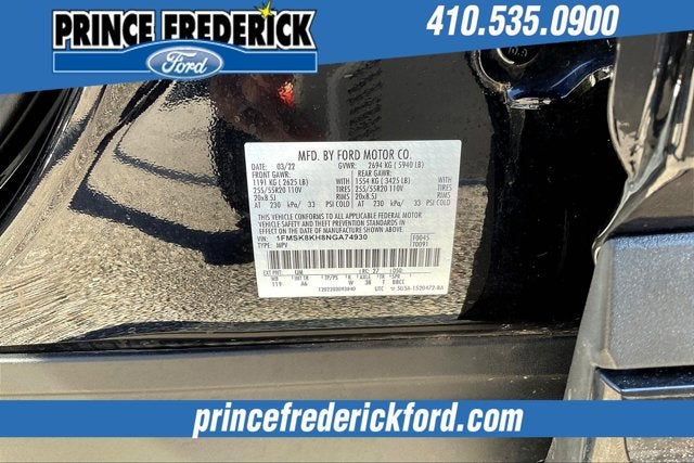 2022 Ford Explorer ST-Line