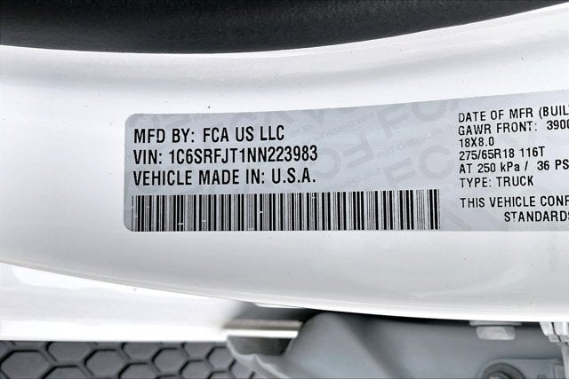 2022 RAM 1500 Laramie