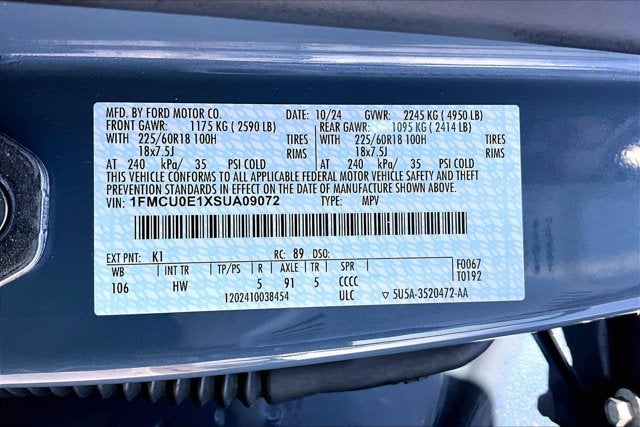 2025 Ford Escape PHEV