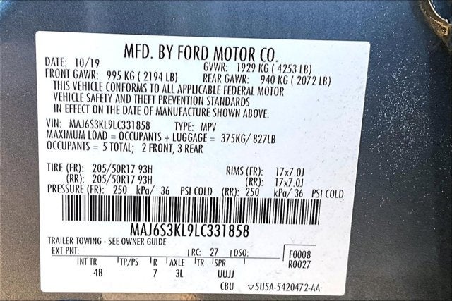 2020 Ford EcoSport Titanium