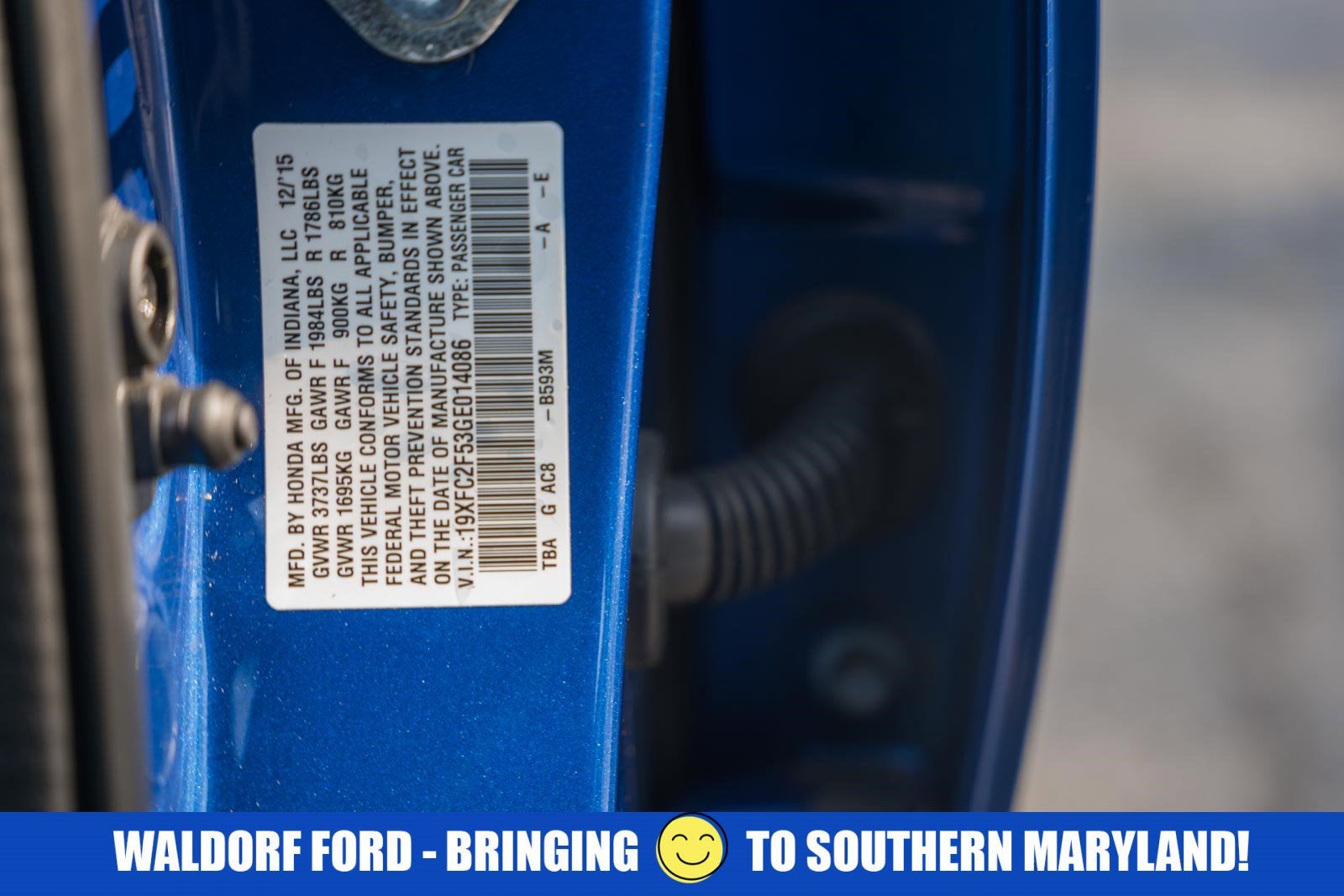 2016 Honda Civic Sedan LX