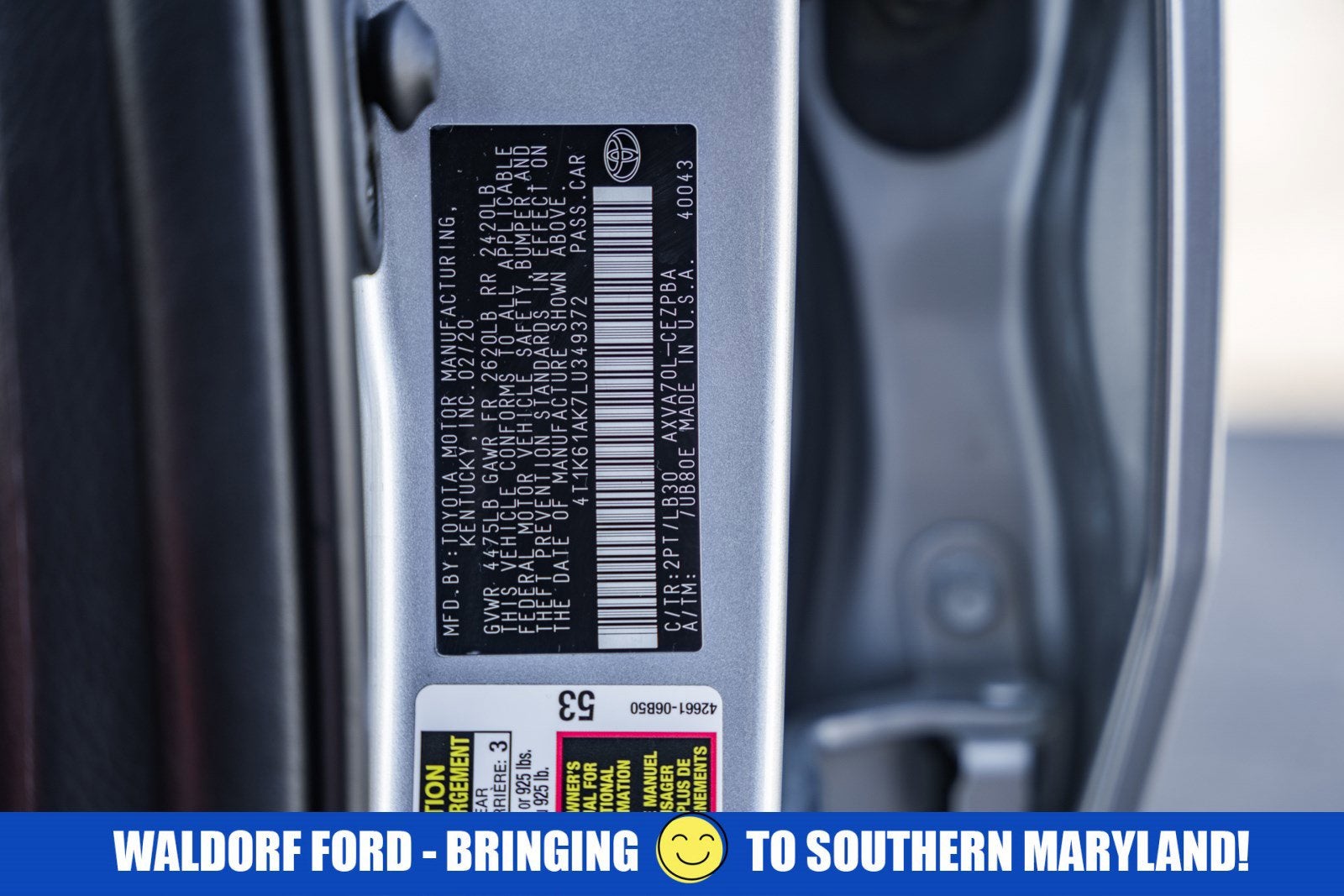 2020 Toyota Camry XSE