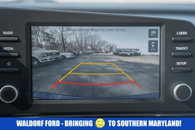 2021 Hyundai Elantra Hybrid Blue