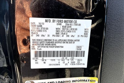 2013 Ford F-150 Platinum