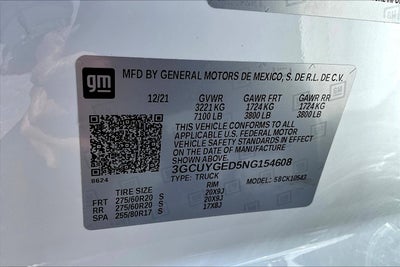 2022 Chevrolet Silverado 1500 LTD LTZ