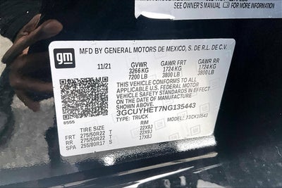 2022 Chevrolet Silverado 1500 LTD High Country