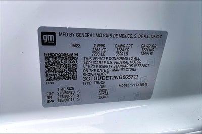 2022 GMC Sierra 1500 SLT