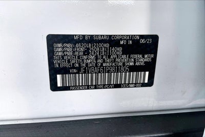 2023 Subaru WRX Premium